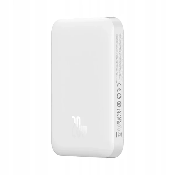 BASEUS Power Bank Magnetyczny 6000mAh 20W Bezprzewodowy + kabel - obrazek 4