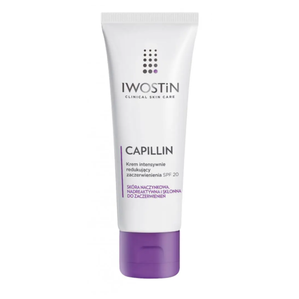 Iwostin Capillin Krem intensywnie redukujący zaczerwienienia SPF 20 40 ml