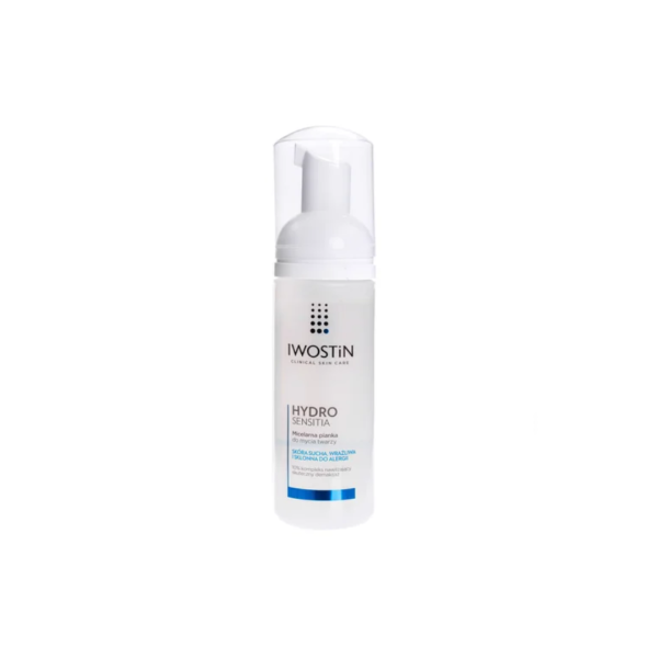 Iwostin Hydro Sensitia – Micelarna Pianka do Mycia Twarzy, 165 ml