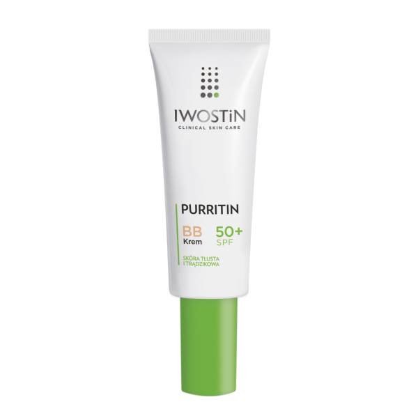 Iwostin Purritin BB SPF 50 krem do skóry tłustej i trądzikowej 30ml