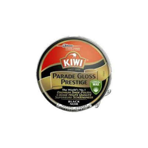 Kiwi Parade Gloss Prestige Pasta do butów Czarna 50ml