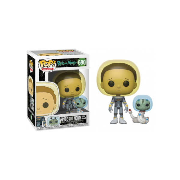 Funko POP Animation: Rick & Morty S2 - Space Suit Morty w/Snake