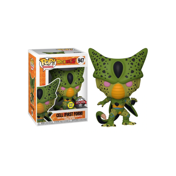 Funko Pop! Dragon Ball Z Cell First Form exclusive GITD 947