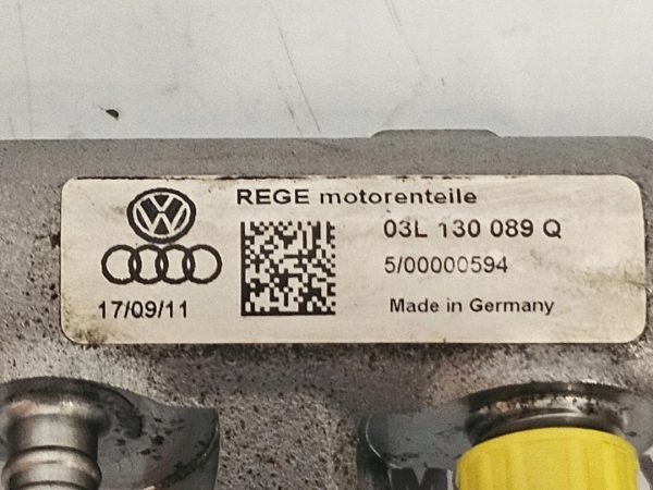 AUDI A4 2.0 TDI CJCB CJC 136KM 12r listwa wtryskowa 057130764AB 0281006075 - obrazek 6
