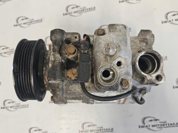 AUDI A5 3.0 TDI V6 CAP 240KM 10r Sprężarka klimatyzacji 8K0260805F 6SEU14C - obrazek 3