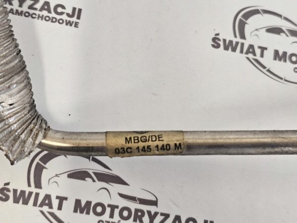 AUDI SEAT SKODA 1.4 TSI CAV 140KM 12r przewód oleju 03C145140M - obrazek 2