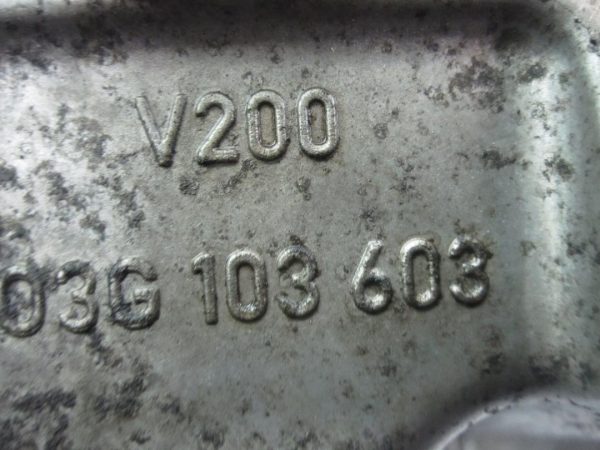 AUDI SEAT SKODA VW GOLF VI 1.6 TDI CAY 105KM 13r miska olejowa 03G103603 - obrazek 4