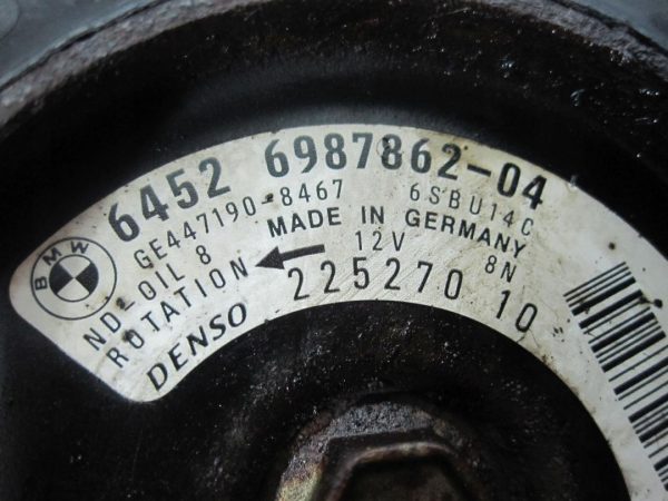 BMW 1 2.0 D 11r sprężarka klimatyzacji 447260-1853 - obrazek 8