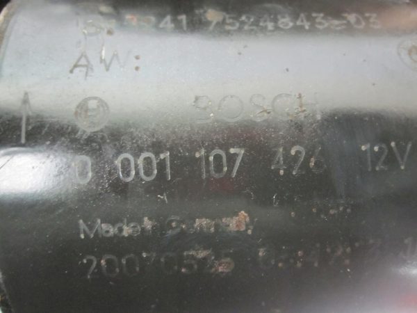 BMW 1.6 B N45B16 115KM 07r rozrusznik 0001107426 7524843 - obrazek 4