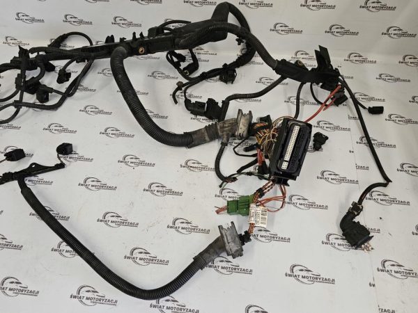 BMW 3 E90 E60 E87 E83 EURO 4 2.0 D N47D20A 08r wiązka silnika 780215306 - obrazek 4