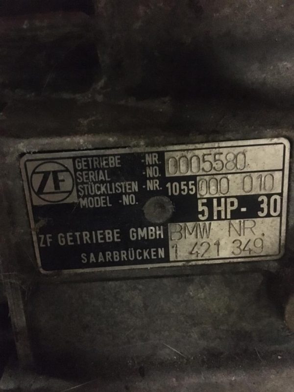BMW E34 540 4.0 V8 286KM 1995R. 214TYS. 1421349 SKRZYNIA BIEGÓW AUTOMAT ZF - obrazek 3