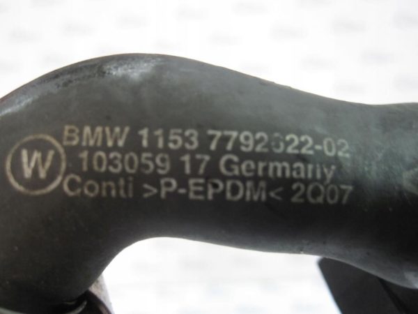 BMW E60 E61 3.0 D M57 306D3 235KM 08r rura przewód wody 7787870 7792622 - obrazek 3