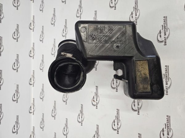 BMW E90 E46 1.8 B N46B18A przewód rezonator powietrza 7506181 - obrazek 3