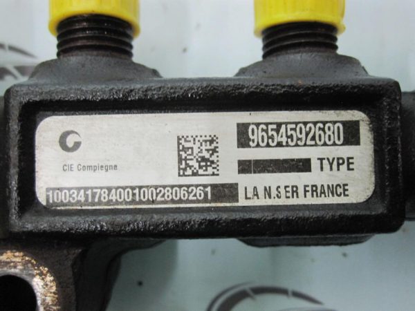 CITROEN C3 1.4 HDI BHZ 10FDAX 68KM Listwa wtryskowa 9654592680 9655465480 - obrazek 5