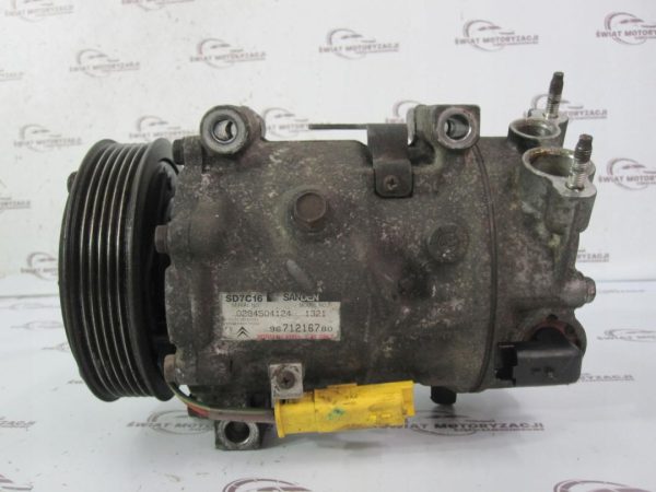 FOCUS 1.6 TDCI T1DA 115KM 15r sprężarka klimatyzacji 9671216780 0284504124 - obrazek 2