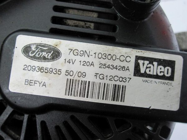 FORD FIESTA alternator 7G9N-10300-CC 253426A - obrazek 7