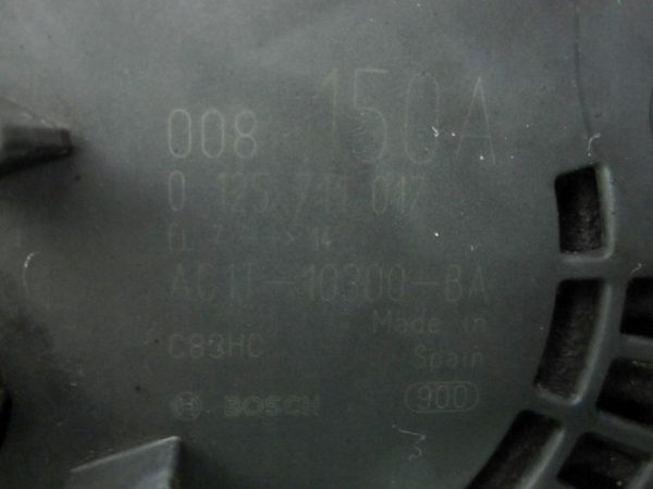 FORD TRANSIT 2.2 TDCI SRFA 115KM 10r alternator AC11-10300-BA 0125711017 - obrazek 7