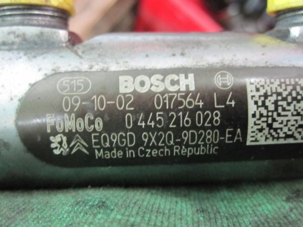 JAGUAR XF 3.0 D listwa wtryskowa czujnik 9X2Q-9D280-EA 0445216028 028106017 - obrazek 4