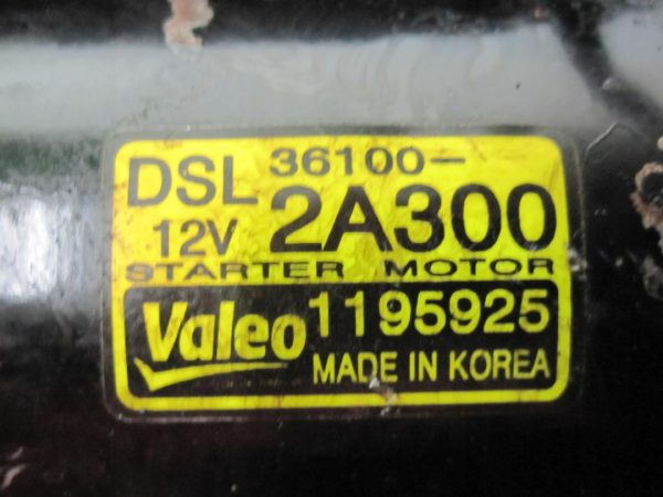 KIA PRO CEED 1.6 CRDI D4FB 10r 115KM rozrusznik 36100-2A300 1195925 - obrazek 4