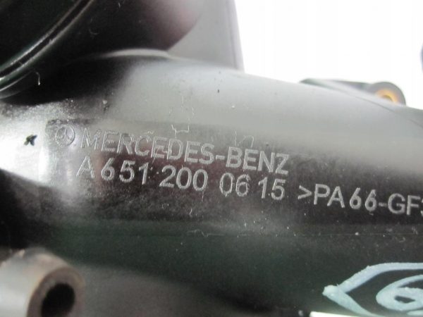 MERCEDES C 2.2 CDI 12r obudowa termostatu A6512000615 - obrazek 4