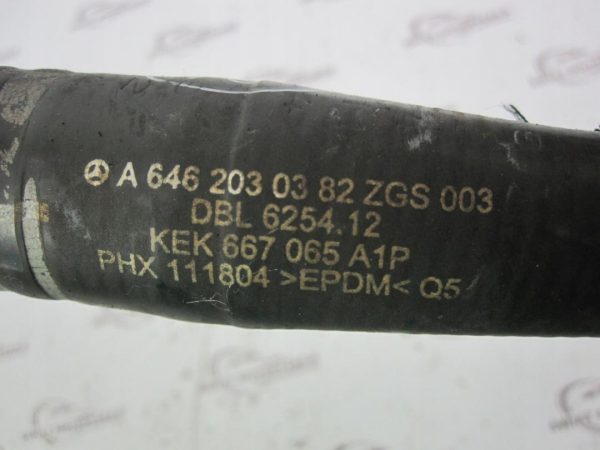 MERCEDES CLC 2.2 CDI 646.963 10r rura przewód wody A6462030382 - obrazek 2