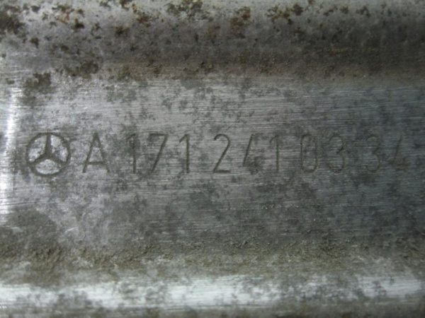 MERCEDES E 1.8 271.941 163KM 03r osłona termiczna A1712410334 - obrazek 2