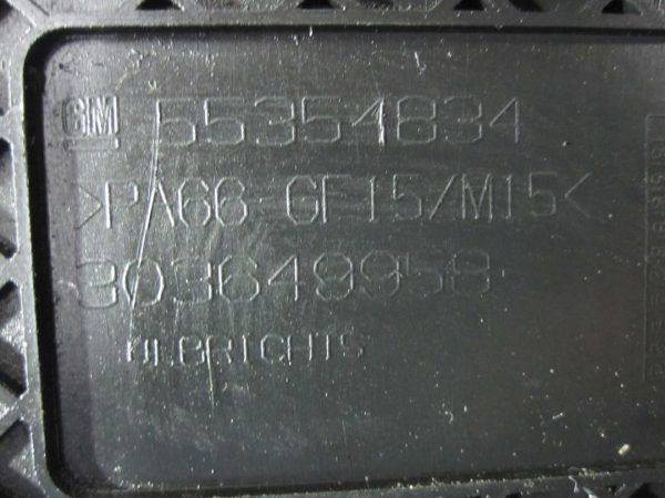 OPEL ASTRA 1.6 16V A16XER 115KM 12r obudowa rozrządu 55354834 303649958 - obrazek 2