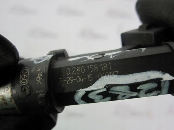 OPEL ASTRA MERIVA MOKKA CORSA 1.4 16V B14XEL 15r wtryskiwacz 0280158181 - obrazek 3