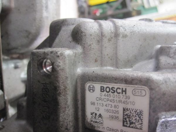 Peugeot 308 1.6 E-HDI BHY BH02 100KM Silnik z pompą tryskową 0445010739 - obrazek 8