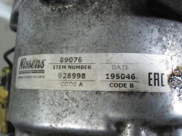 PEUGEOT EXPERT JUMPY 1.6 HDI 9H07 12R. Sprężarka klimatyzacji - obrazek 6