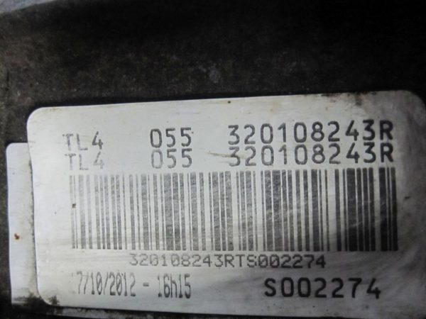 RENAULT MEGANE 1.5 DCI 13R. K9K636 110KM 131TYS. TL4055 SKRZYNIA BIEGÓW - obrazek 4