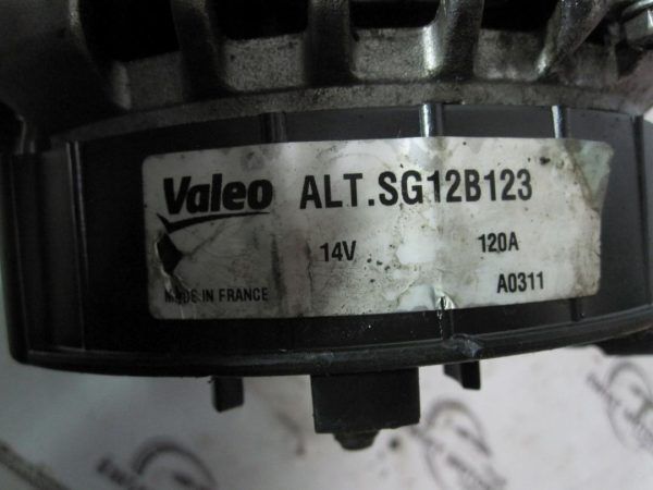 RENAULT OPEL 1.9 DCI F9Q760 100KM 04r alternator A0311 S543558A - obrazek 6