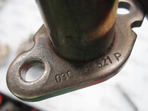 SEAT SKODA AUDI 1.6 FSI BLF przewód EGR 03C131521P - obrazek 2