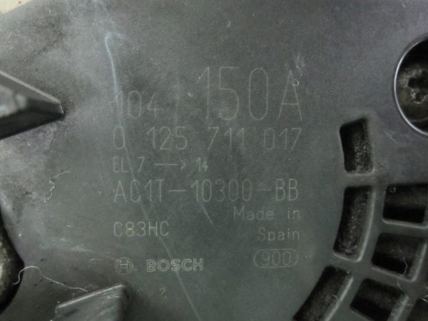 TRANSIT 2.2 TDCI SRFA 85KM 11r alternator AC1T-10300-BB 0125711017 - obrazek 7