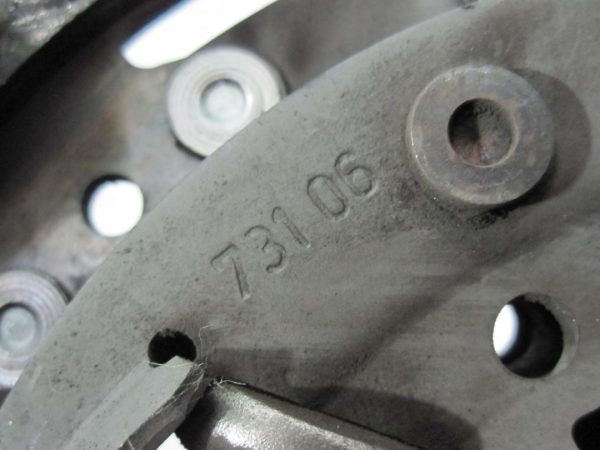TRANSIT 2.4 TDCI sprzęgło tarcza docisk 326004810 126004110 - obrazek 3