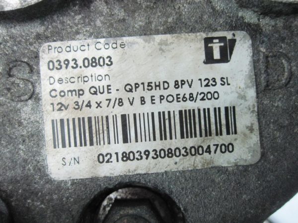 TRANSIT CUSTOM 2.2 TDCI EURO5 DRFF 100KM sprężarka klimatyzacji 03930803 - obrazek 6