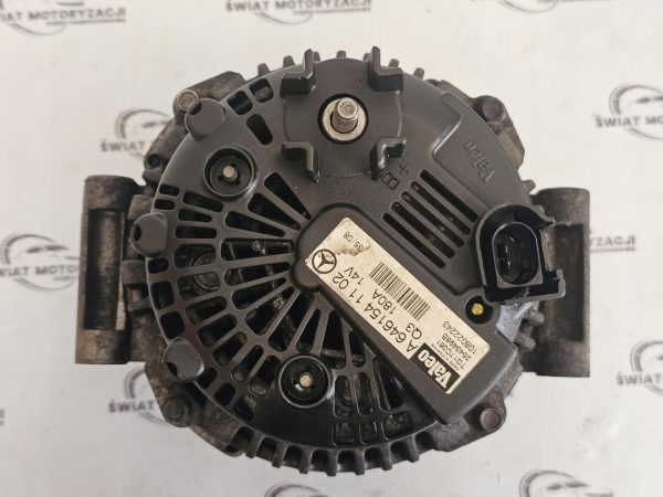 VITO 2.2 CDI 646980 95KM 08r alternator A6461541102 - obrazek 6