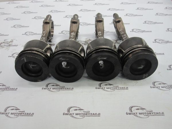VW AUDI SEAT SKODA 1.6 TDI CAY 105KM 10r tłok korbowód 03LA - obrazek 6