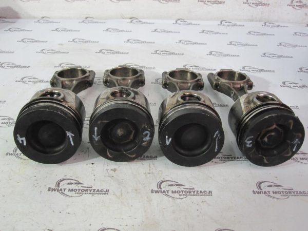VW AUDI SEAT SKODA 1.6 TDI CAY 105KM 13r tłok korbowód 03LA