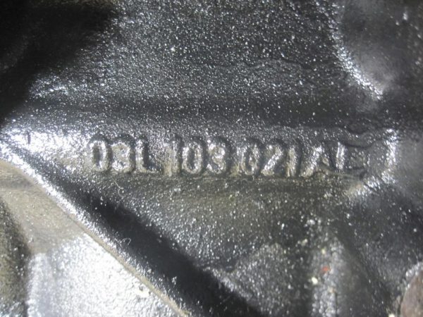 VW GOLF VI 1.6 TDI 13r CAY 105KM 154 TYS KM blok silnika 03L103021AL - obrazek 5